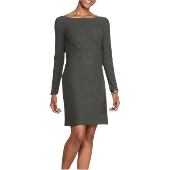 NWT Toad & Co. Gray Intermosso Modern Travel Dress Women’s Small MSRP: $99 - Picture 1 of 10